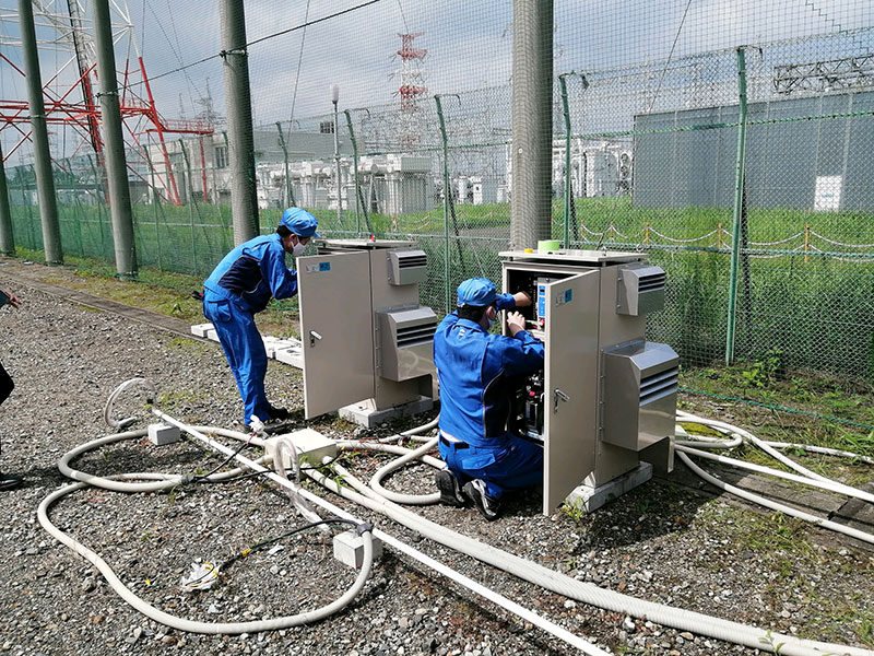 白岡発電所 作業風景